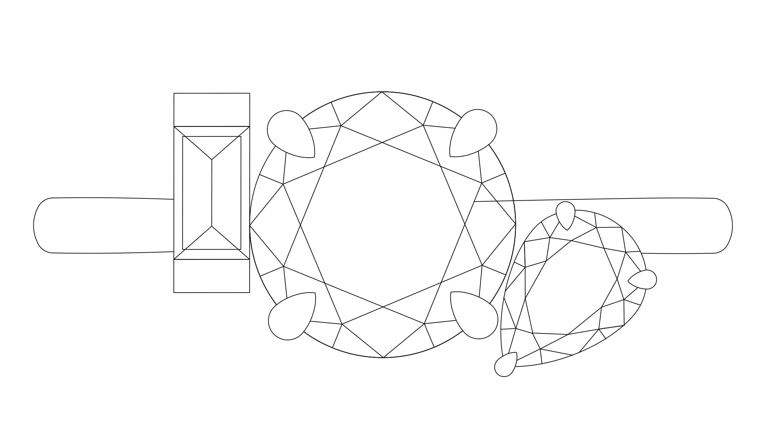 Which Diamond Shapes Work Well Together?