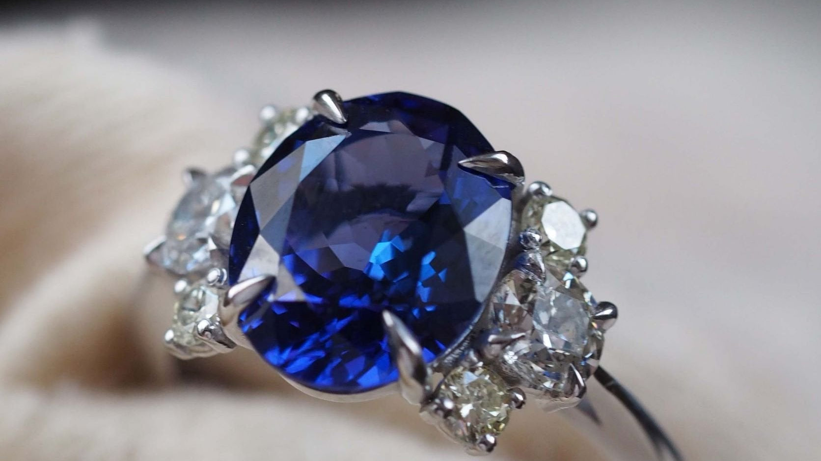 Bespoke Tanzanite Ring And Earrings