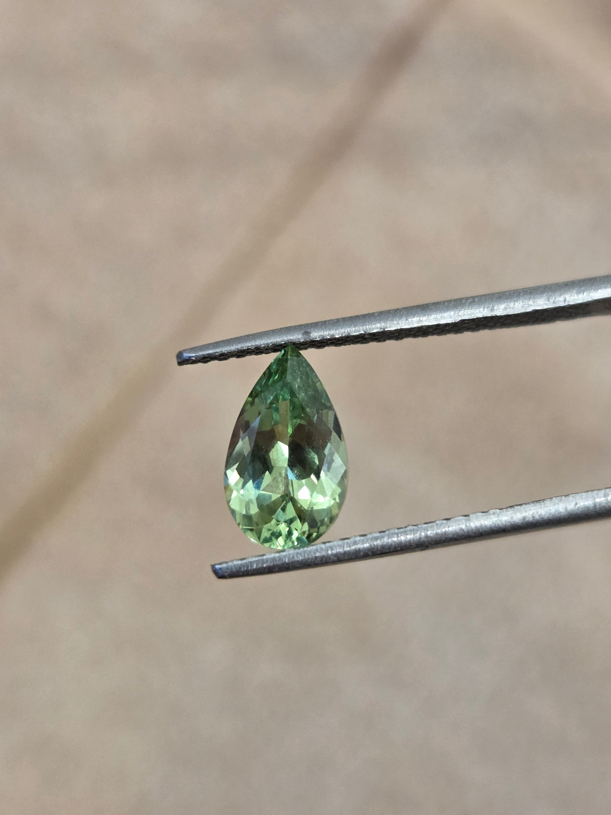 Mint green Meralani garnet