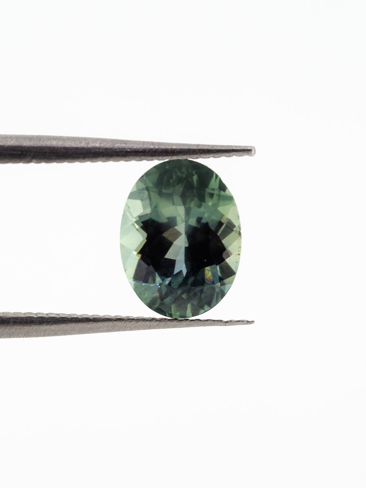 1.85ct Oval teal sapphire