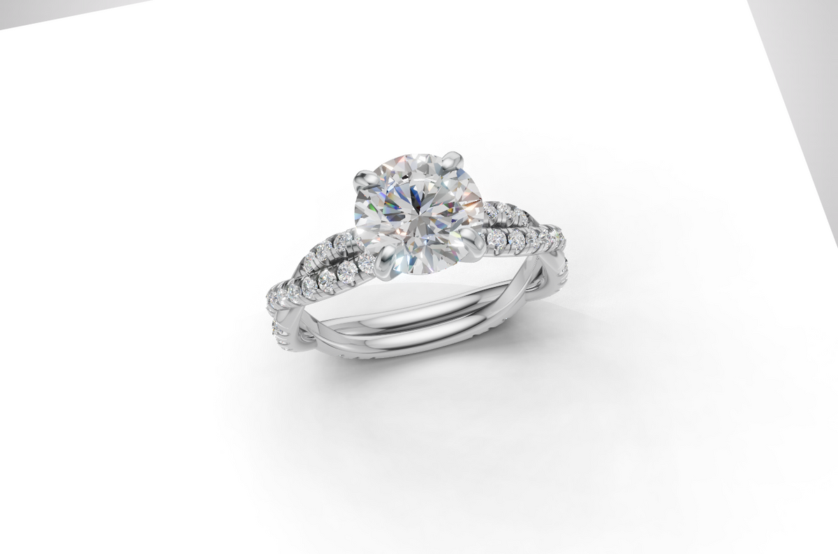 Do the twist engagement ring