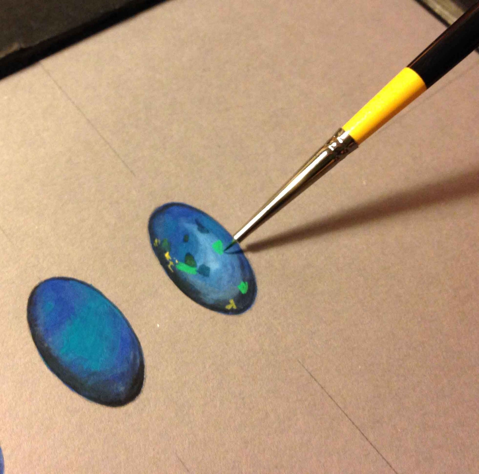 How To Paint Opals