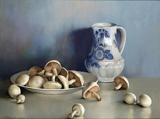 Mushroom painting
