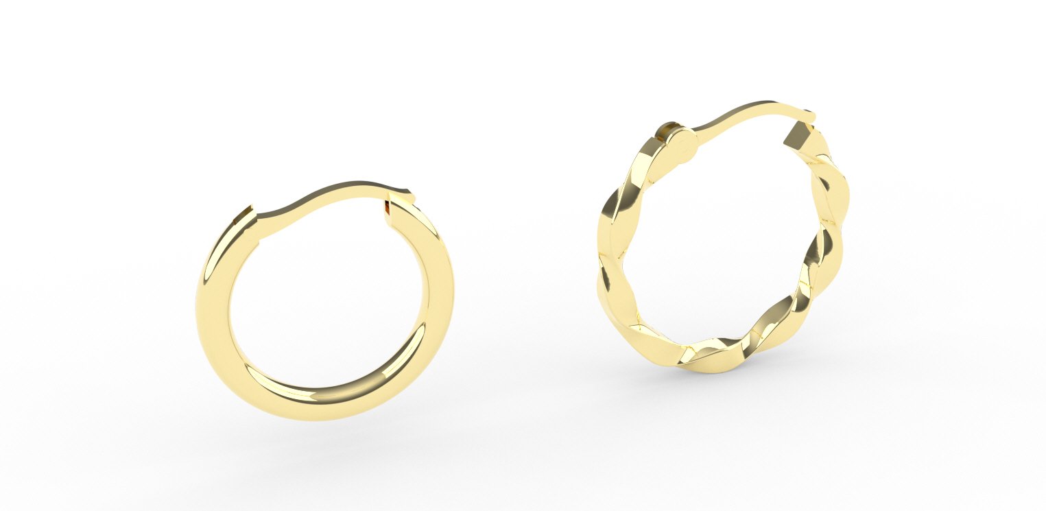 Earrings gold