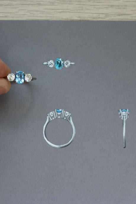 Gouache Jewellery Painting