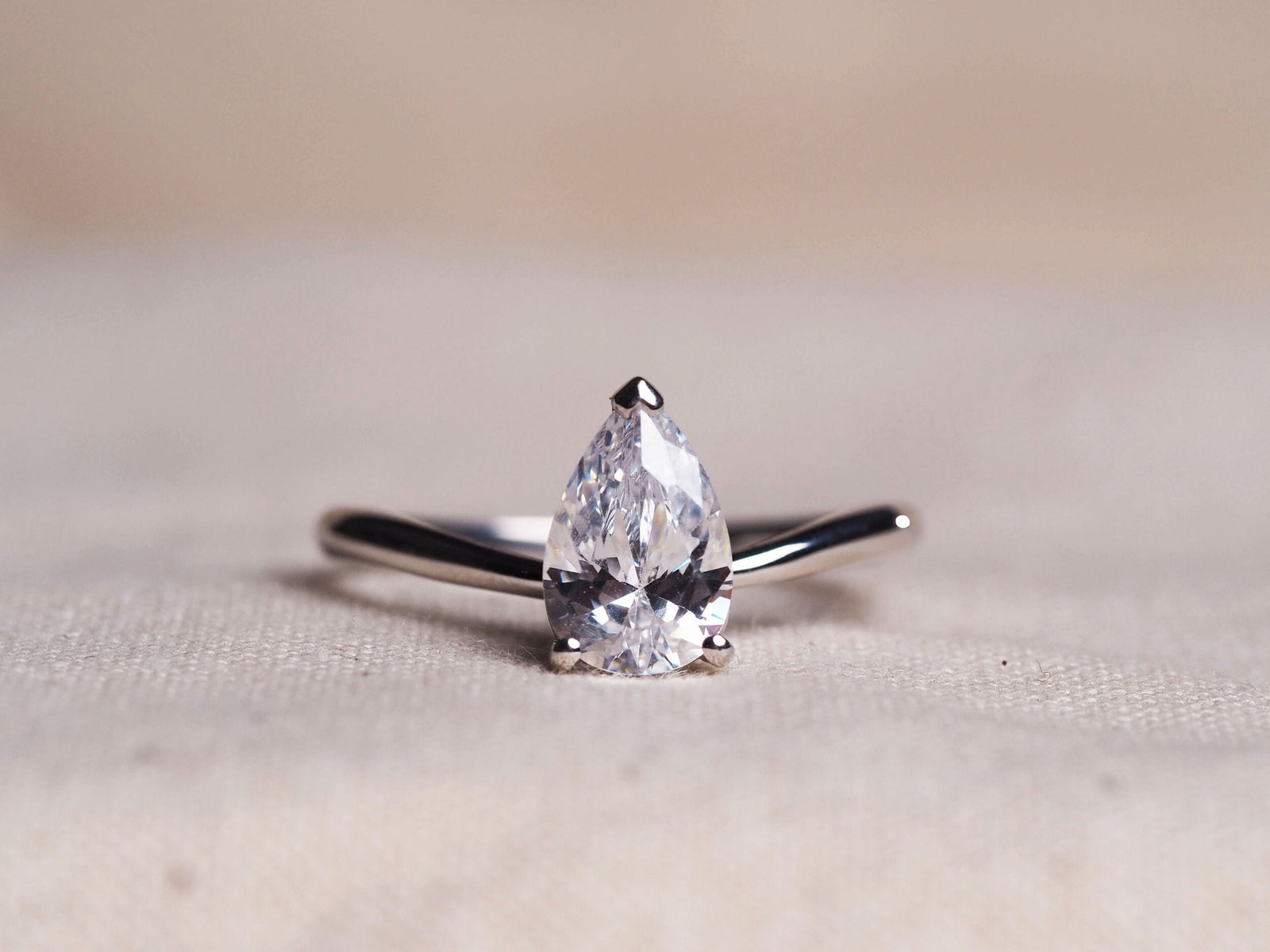 Pear Cut Rings