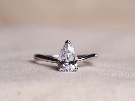 Pear Cut Rings