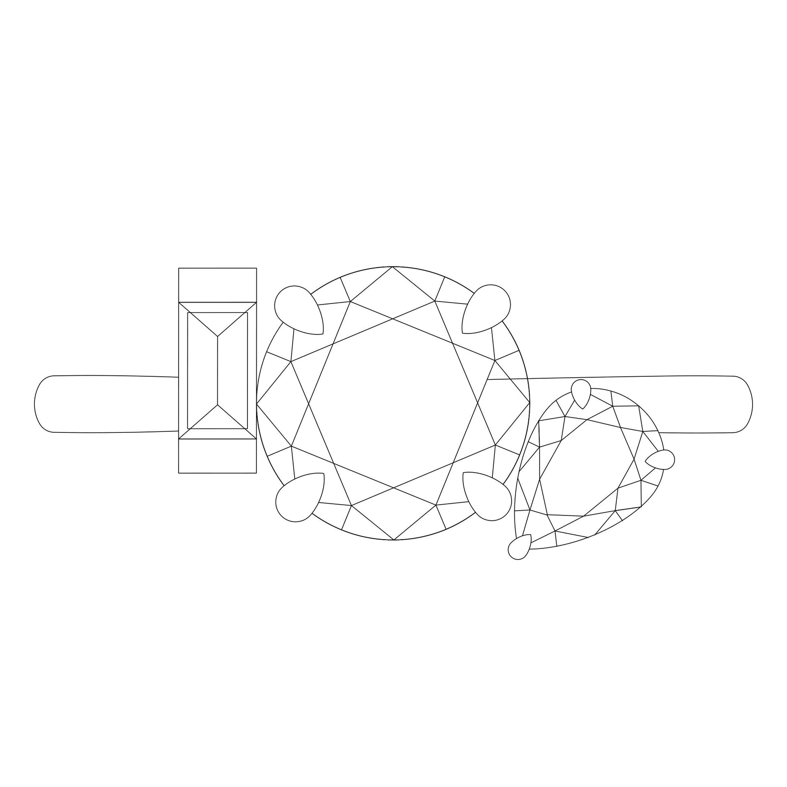 Which Diamond Shapes Work Well Together?