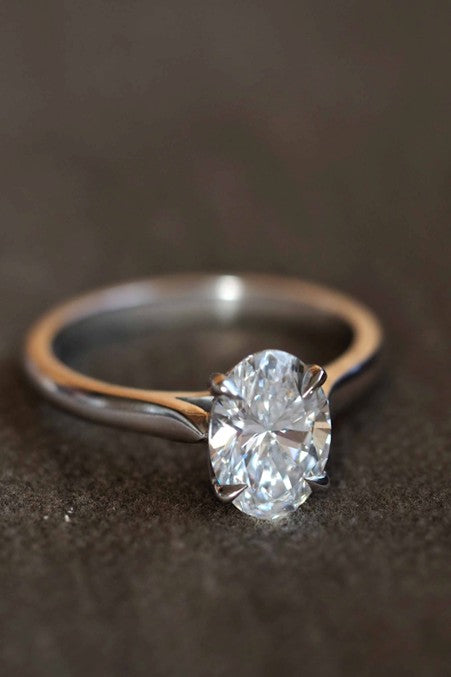 Natural diamond engagement rings