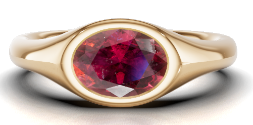 Ruby engagement rings
