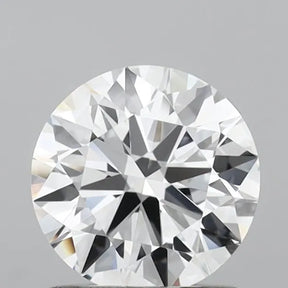 1.00ct Round Lab Grown Diamond (Colour D, Clarity FL, Cut ID, IGI Certified)