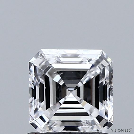 1.00ct Square emerald cut diamonds