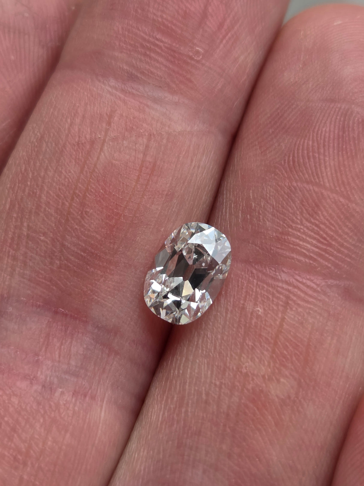 2.03ct Old Miner E VVS2 Lab grown diamond