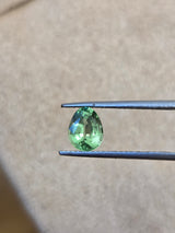 Egg shaped Tsavorite garnet