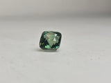 2.05ct Cushion cut green/teal sapphire