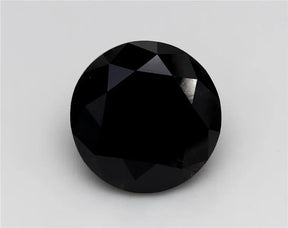 3.84ct Round Natural Diamond (Colour Fancy Black, Clarity VVS2, Cut EX, GIA Certified)