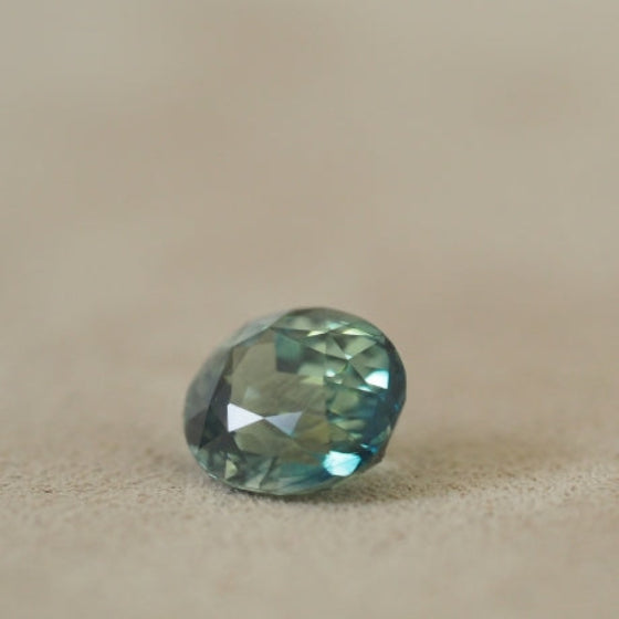 2.28ct Oval Green Sapphire