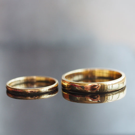 millgrain wedding ring