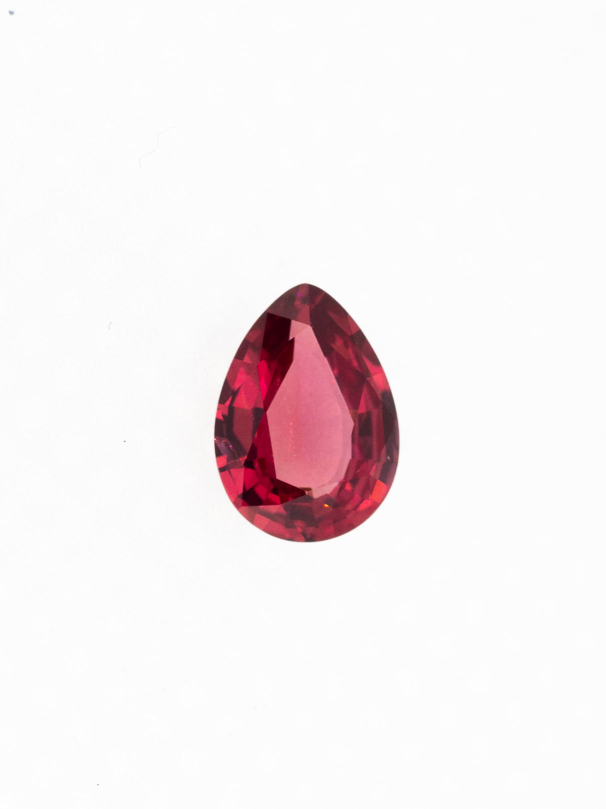 1.59ct Pear shape red Spinel