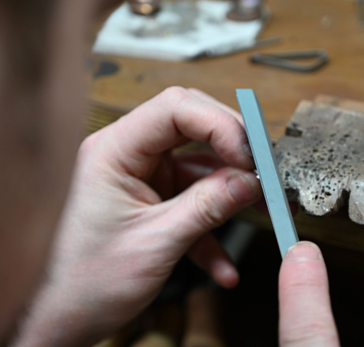 Wedding ring workshop consulation