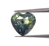 Heart cut sapphire