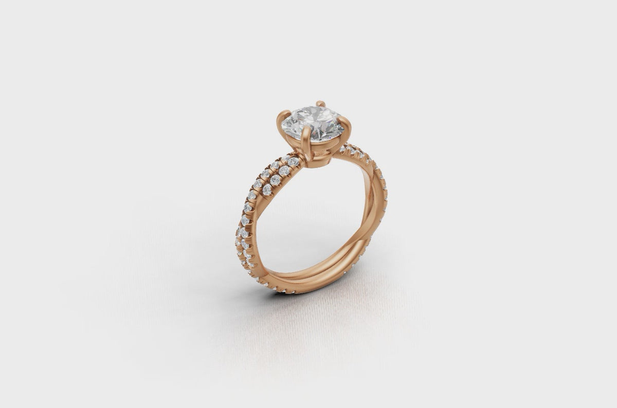 Do the twist engagement ring