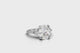 3.00ct Cushion Lab grown diamond engagement ring
