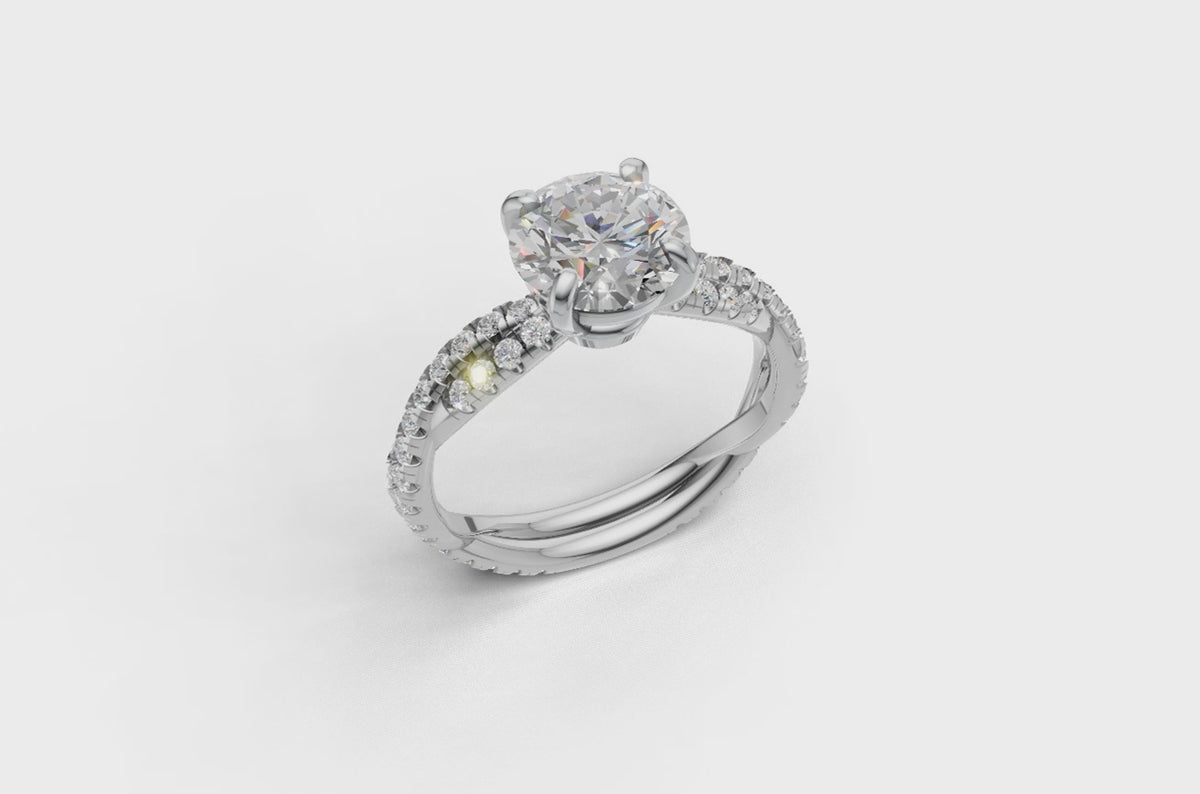 Do the twist engagement ring