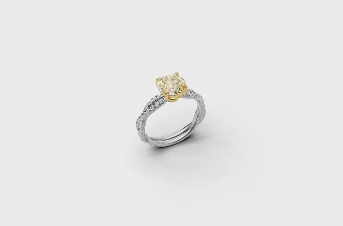 Do the twist engagement ring
