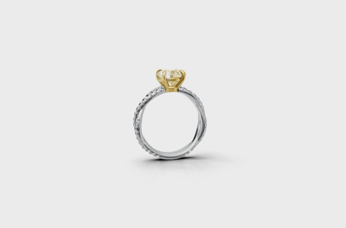 Do the twist engagement ring