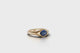 1.06ct Blue sapphire engagement ring