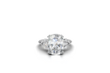 3.00ct Cushion Lab grown diamond engagement ring