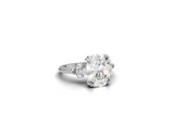 3.00ct Cushion Lab grown diamond engagement ring