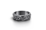 Nocturne mens wedding ring